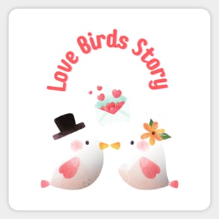 Love bird Sticker